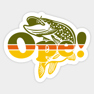 Ope! Sticker